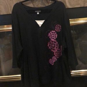 Essentials plus size 4x blouse